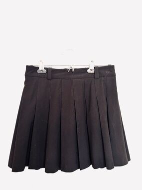 SUNDAY BEST Black Pleated Circle Skirt**NWOT**